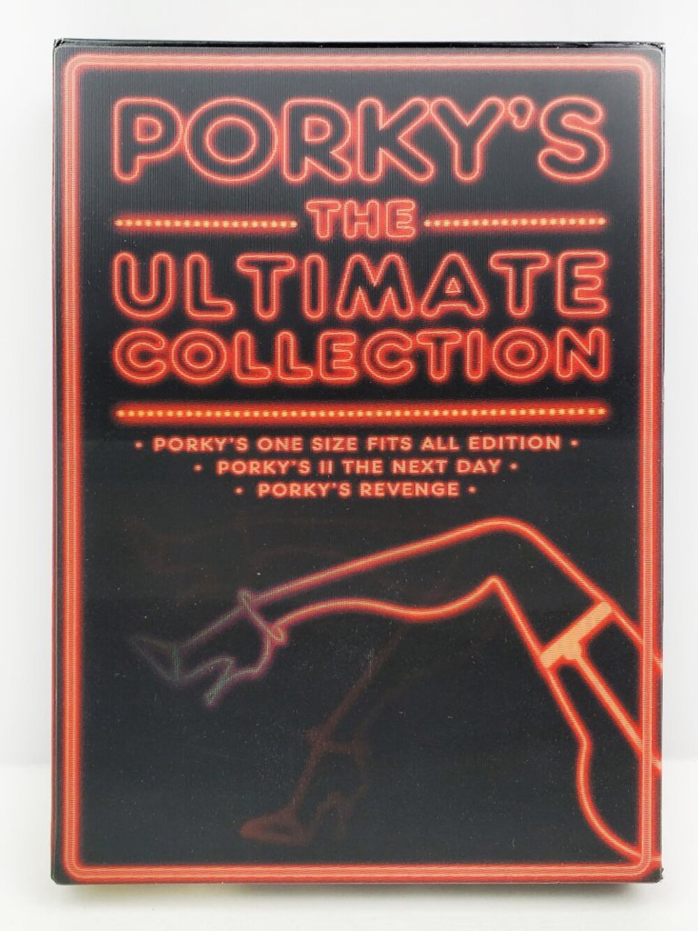 Porky's Ultimate Collection DVD Box Set 3-Disc Movies Lenticular 3D Slipcover